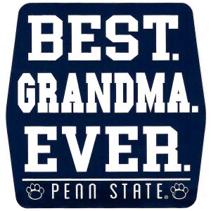 vinyl decal Best Grandma Ever Penn State
